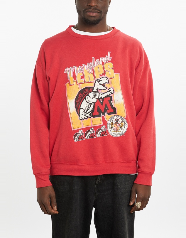Vintage by The Real Deal - Pre Loved - Vintage 90s NCAA University of Maryland Terps Sweatshirt