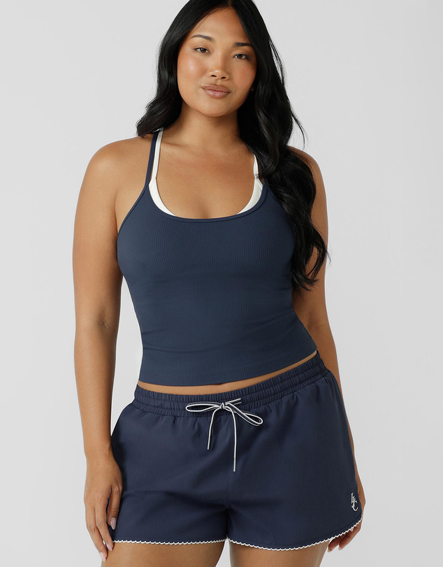 Lorna Jane - Layered Look Rib Bra Tank Combo