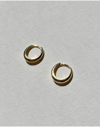 SAINT VALENTINE - Positano Mini Hoops - Gold