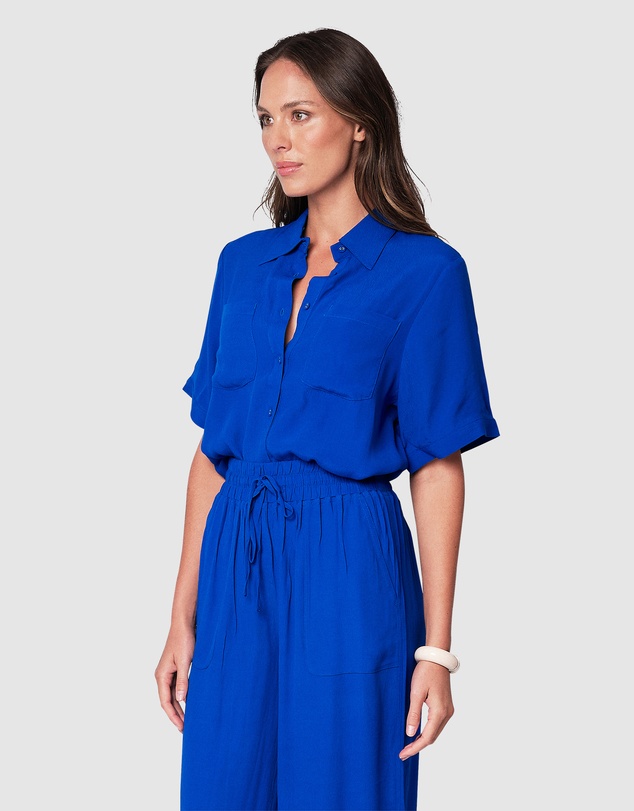 UNE PIECE - Short Sleeve Button-Up Shirt