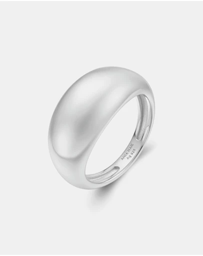 Ania Haie - Silver Bold Dome Ring