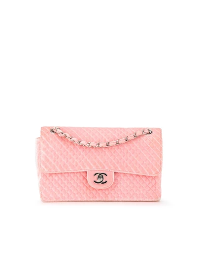 Pre-Loved by Azura Reborn - Pre-Loved Chanel Classic Flap Bag Quilted Velvet