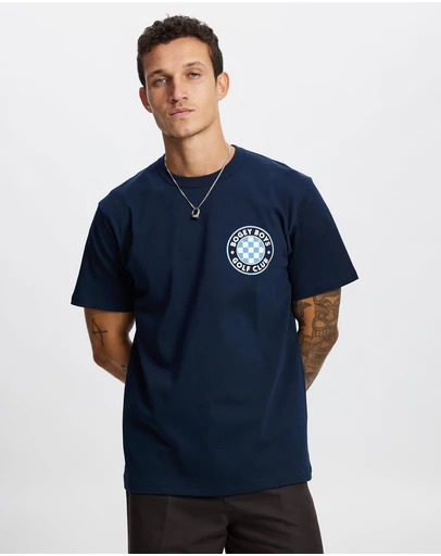 Bogey Boys - Logo Check T-Shirt