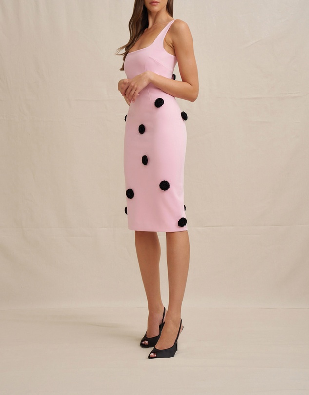 BY JOHNNY. - Anita Spot Midi Dress