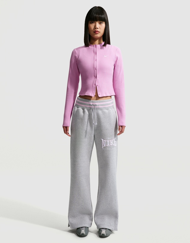 Nike - Sportswear Phoenix Fleece High-Waisted Wide-Leg Pants