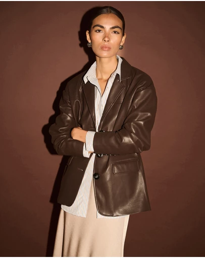 Staple the Label - Freja Vegan Leather Jacket