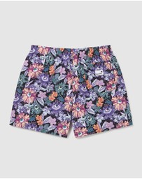 Boardies - Boardies Tropical Eyeballs II Mid Length Swim Shorts