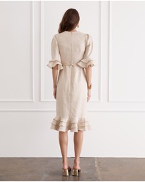 Aqua Blu Australia - Illuminee Bec Midi Dress