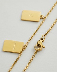 Carly Paiker - Hieroglyph Tag Necklace
