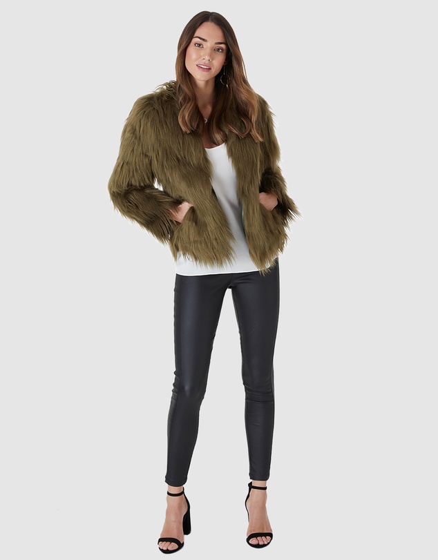 Everly Collective - Marmont Faux Fur Jacket