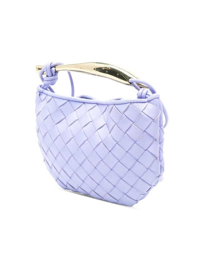 Pre-Loved by Azura Reborn - Pre-Loved Baby Lambskin Intrecciato Sardine Bag
