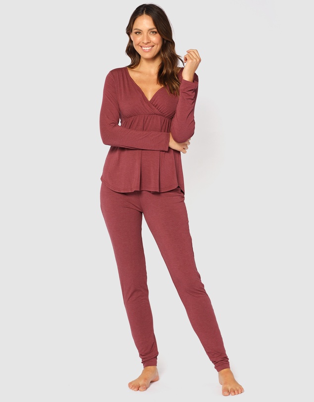 Bamboo Body - Cross Front PJ Top
