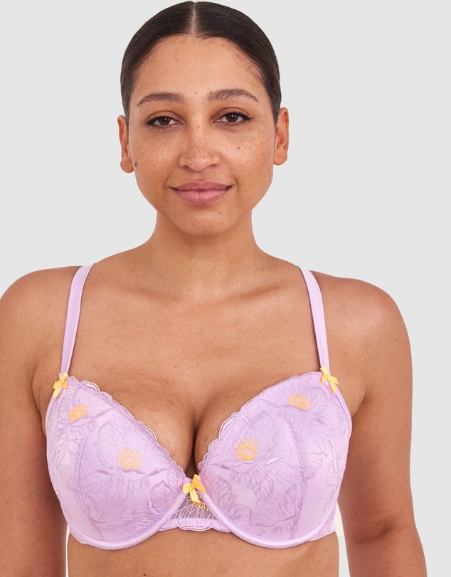 Bras N Things - Viola Push Up Bra - Lavender