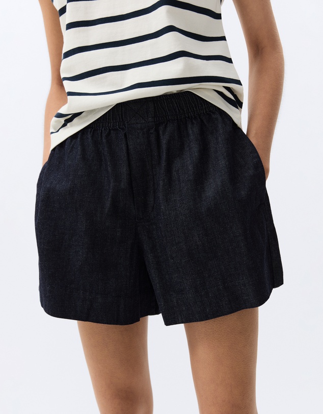 UNISON - Denim Pull On Short