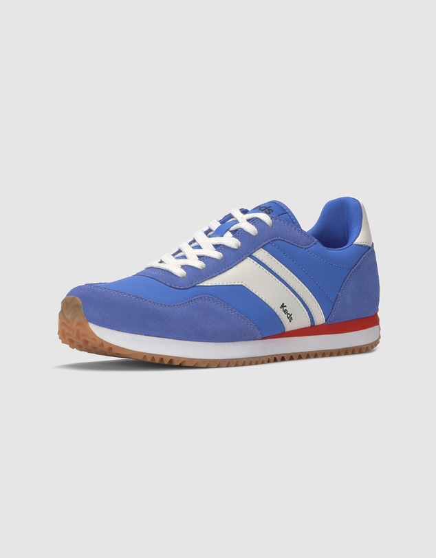 Keds - Rena Nylon/Suede Blue/White/Red