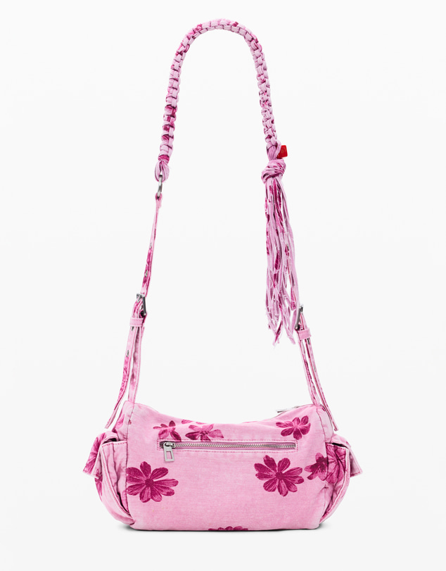 Desigual - Medium denim crossbody bag