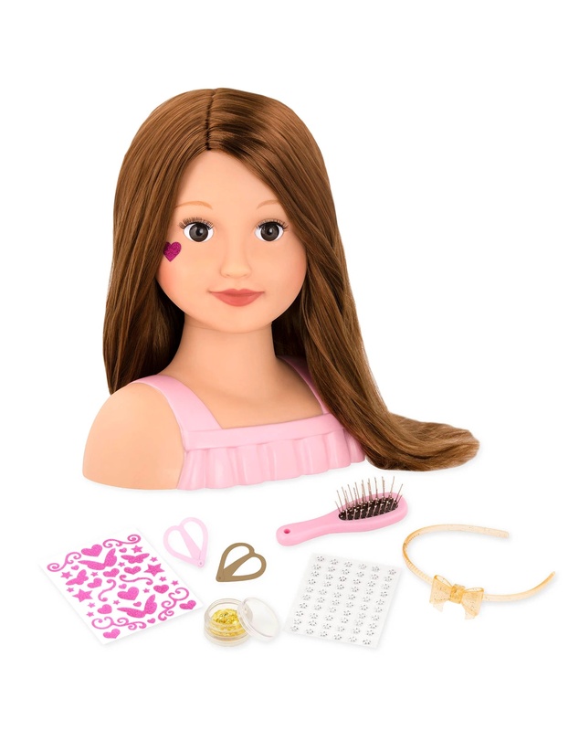 Our Generation - OG Doll Bust, Brunette, Talia