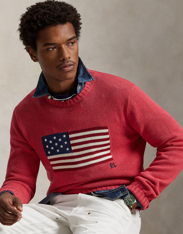 Polo Ralph Lauren - ICONIC EXCLUSIVE - The Iconic Flag Sweater