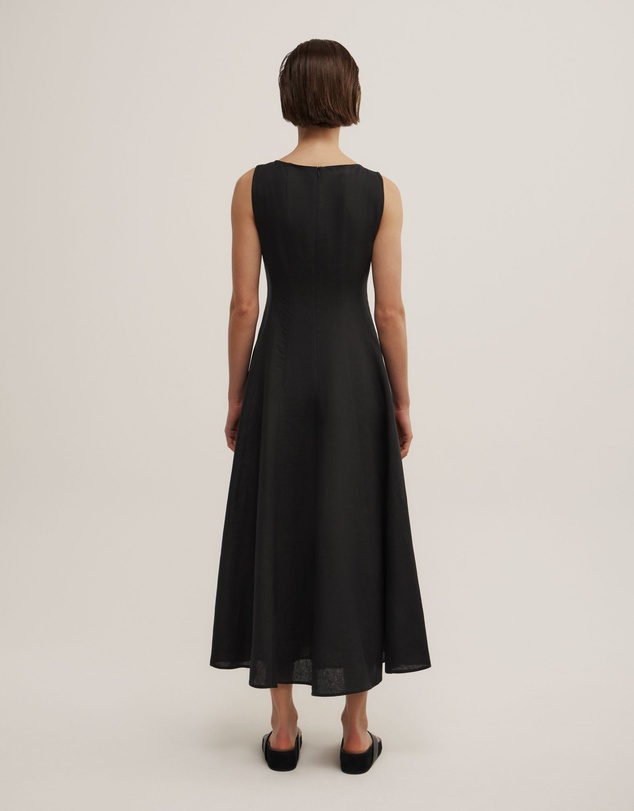 Witchery - Linen Panel Midi Dress