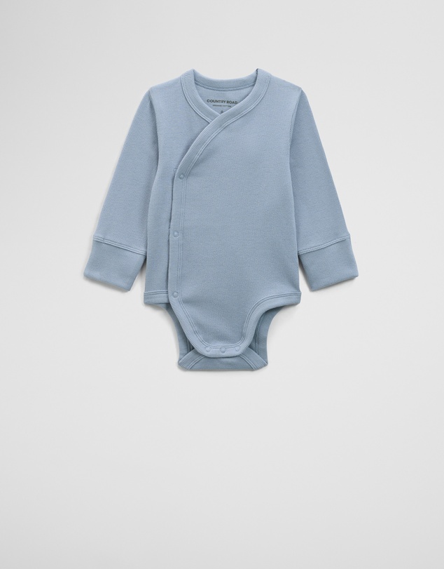 Country Road - Kimono Long Sleeve Bodysuit