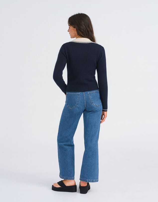 ONLY - Zoe Collared Knit Cardigan