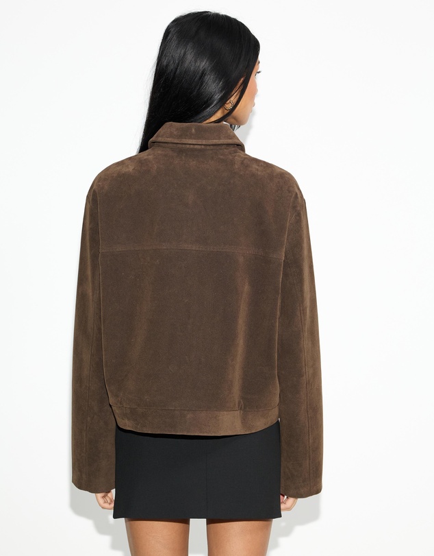 Dazie - Charlie Faux Suede Jacket