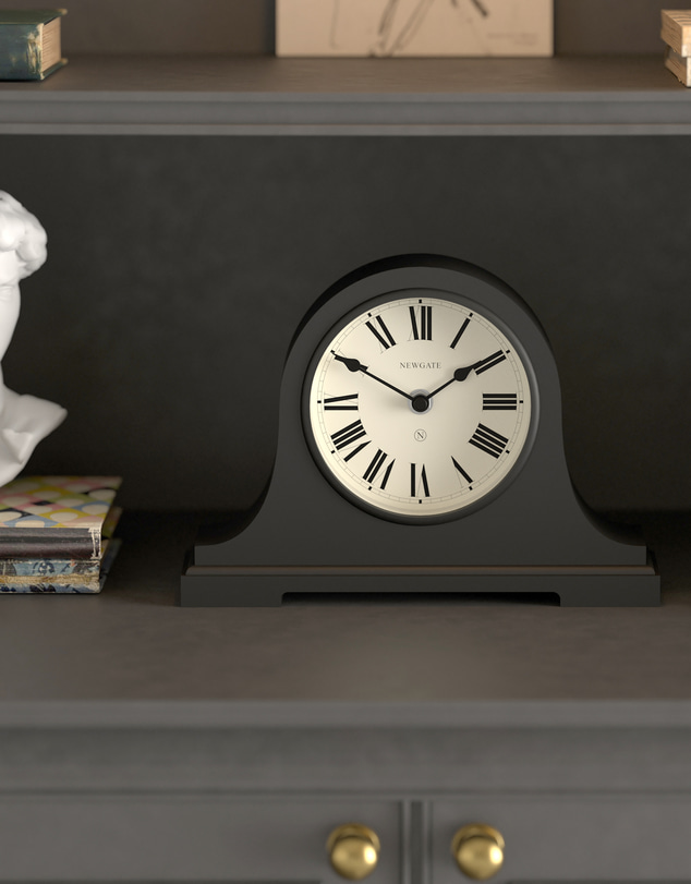Newgate - Newgate Broadway Mantel Clock-Black