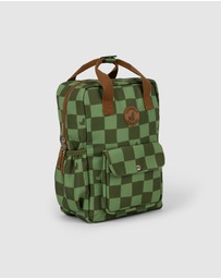 Crywolf - MINI BACKPACK Green Check