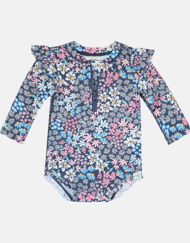 Toshi - Swim Onesie L/S Ripple