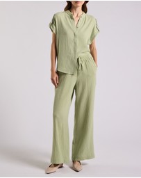 David Lawrence - Maurine Cotton Crinkle Shirt