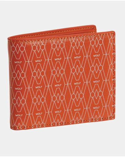 Wolf - Wolf Signature Billfold Wallet Orange