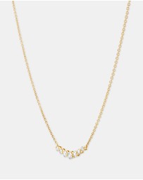 Michael Hill - Necklace with 0.25 Carat TW of Diamonds in 18kt Yellow Gold