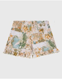 Aqua Blu Kids - Mosaic Lycra Boardshorts - Kids
