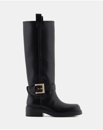 Armani Exchange - Mara Over-the-Knee Boots - Women's