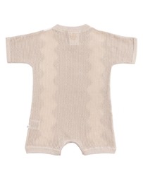 Kynd Baby - Slouchy Mesh Knit Romper Shell - Size 1