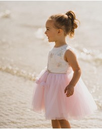 Bebe by Minihaha - Butterfly Appliqued Dress - Babies