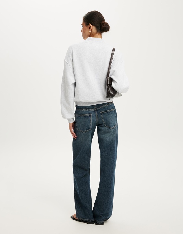 Cotton On - Mock Neck Sweatshirt