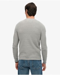 Superdry - Light Weight Cotton Texture Jumper