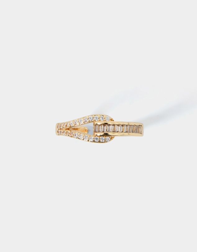 Forcast - Kaily 16k Gold Plated Brass Ring