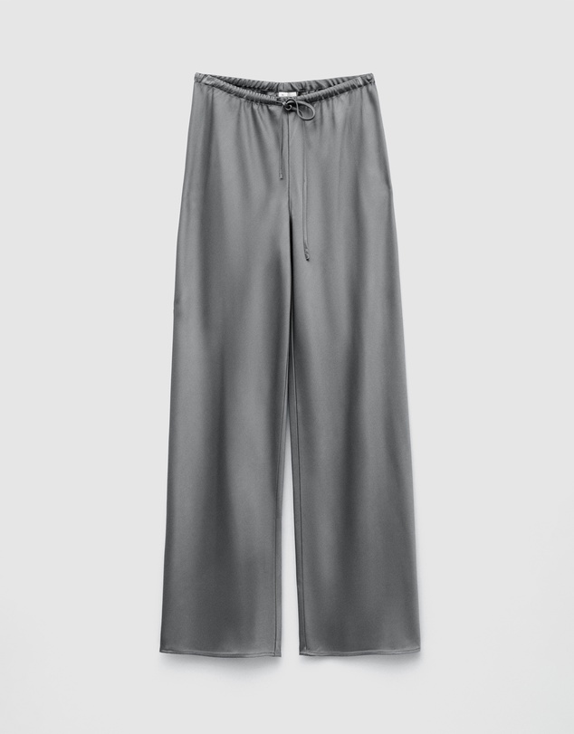 & Other Stories - Drawstring Satin Trousers