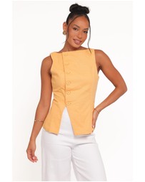 Petal & Pup - Kalyssa Asymmetrical Vest - Mango