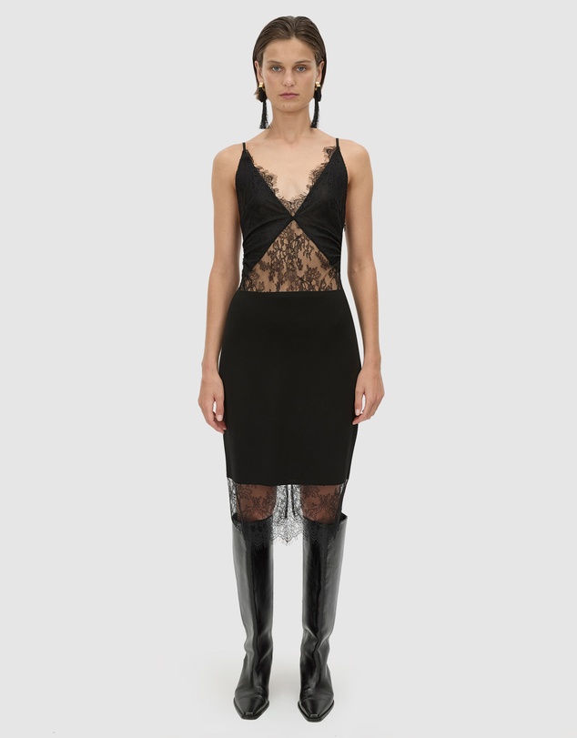 CAMILLA AND MARC - Cora Lace Trim Pencil Skirt