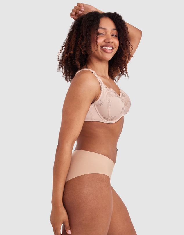 Bras N Things - Sapphire Full Coverage Underwire - Nude/Ivory