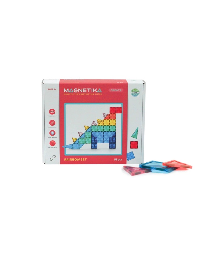 Magnetika - Rainbow Set 58pcs