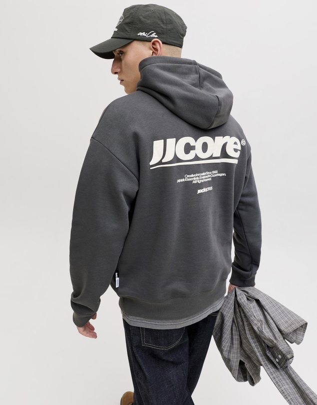 Jack & Jones - Club Back Print Sweat Hoodie