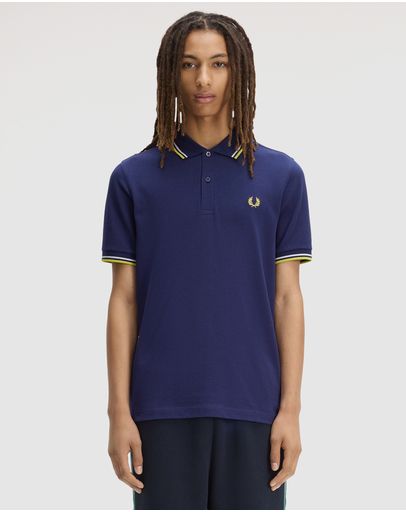 French Navy, Dusky Blue & Citron