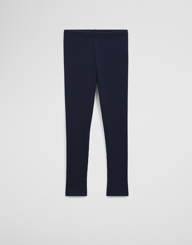 Country Road - Organically Grown Cotton Blend Solid Rib Legging