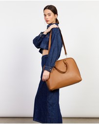 SABEN - Parker Briefcase Toffee