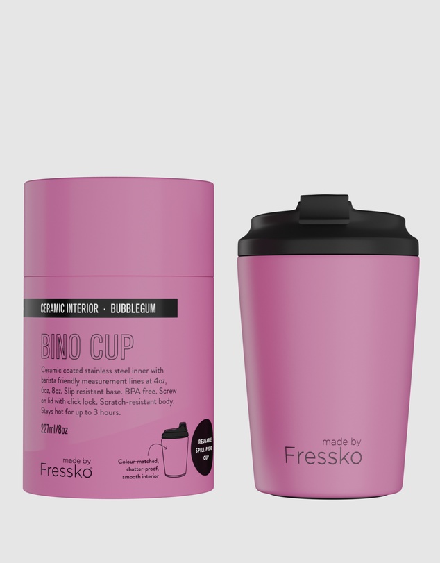 Fressko - Ceramic Lined Bino 8oz Reusable Coffee Cup