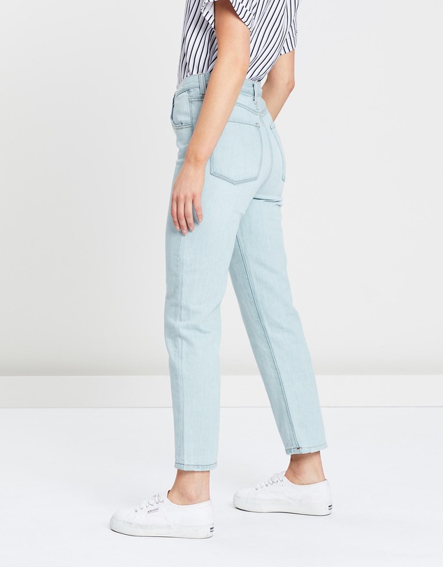 White By FTL - Houston Mum Jeans